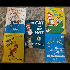 Lot of5 And To Think That I Saw It On Mulberry Street Dr. Seuss Collectible 1964